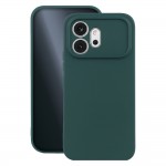 Силиконов кейс iPaky матиран, За Honor 600, Тъмнозелен
