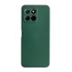 Силиконов кейс iPaky матиран, За Honor X5c Plus, Тъмнозелен