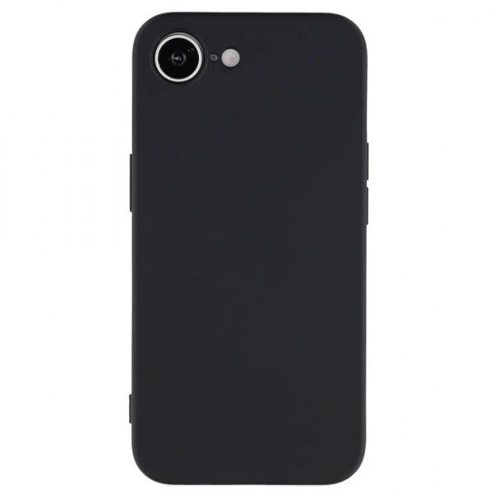 Силиконов кейс iPaky матиран, За iPhone 16e, Черен от Fonax.bg