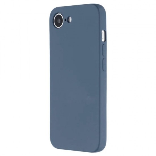 Силиконов кейс iPaky матиран, За iPhone 16e, Тъмносин от Fonax.bg