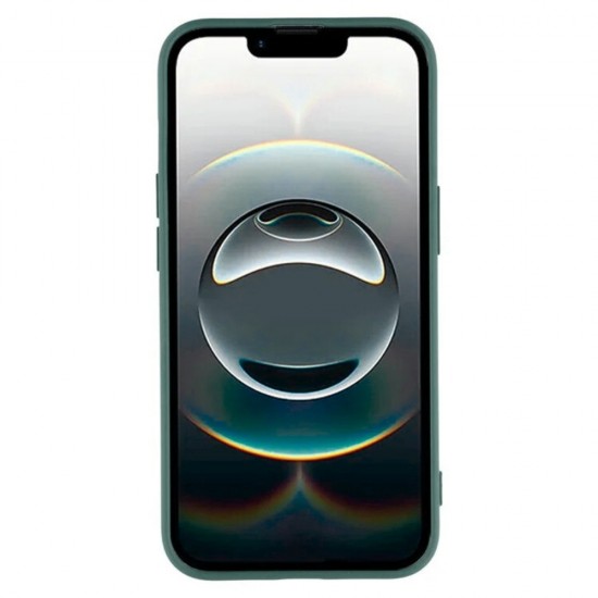 Силиконов кейс iPaky матиран, За iPhone 16e, Тъмнозелен от Fonax.bg