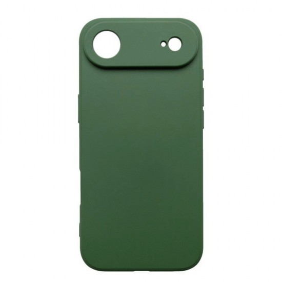 Силиконов кейс iPaky матиран, За iPhone 17 Air (6.9), Тъмнозелен от Fonax.bg