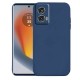 Силиконов кейс iPaky матиран, За Motorola Edge 50 Fusion, Тъмносин от Fonax.bg