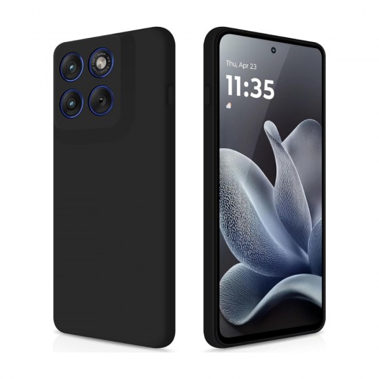 Силиконов кейс iPaky матиран, За Motorola Edge 70, Черен от Fonax.bg