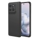 Силиконов кейс iPaky матиран, За Motorola Edge 70 Fusion, Черен