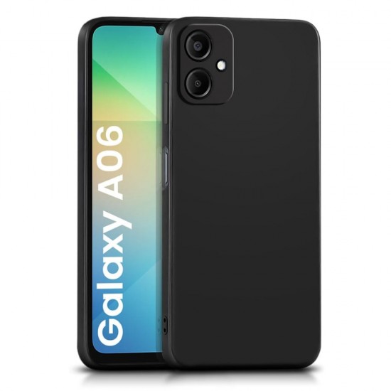 Силиконов кейс iPaky матиран, За Samsung Galaxy A06, Черен от Fonax.bg