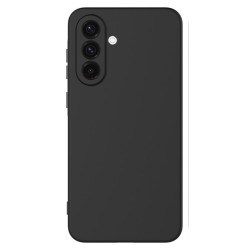 Силиконов кейс iPaky матиран, За Samsung Galaxy A17 / A18, Черен