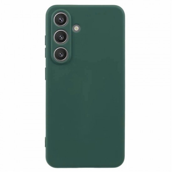 Силиконов кейс iPaky матиран, За Samsung Galaxy A27, Тъмнозелен