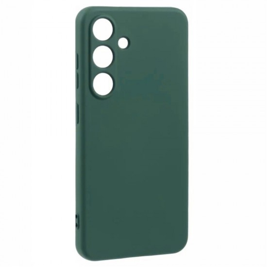 Силиконов кейс iPaky матиран, За Samsung Galaxy A27, Тъмнозелен