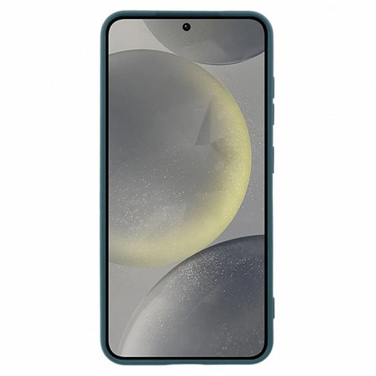 Силиконов кейс iPaky матиран, За Samsung Galaxy A27, Тъмнозелен