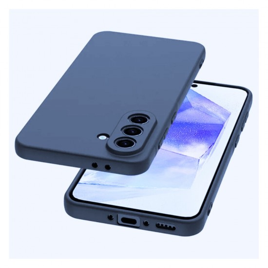 Силиконов кейс iPaky матиран, За Samsung Galaxy A36, Тъмносин от Fonax.bg