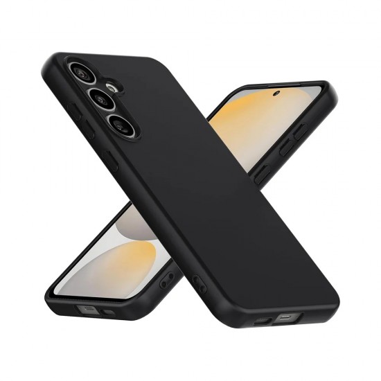 Силиконов кейс iPaky матиран, За Samsung Galaxy A57, Черен