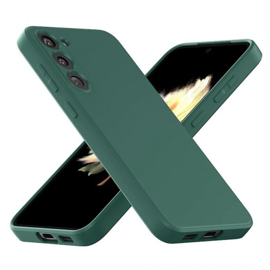 Силиконов кейс iPaky матиран, За Samsung Galaxy S24 FE, Тъмнозелен от Fonax.bg