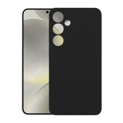 Силиконов кейс iPaky матиран, За Samsung Galaxy S24 Plus (S926B), Черен