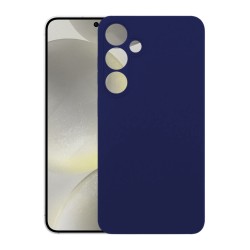 Силиконов кейс iPaky матиран, За Samsung Galaxy S24 Plus (S926B), Тъмносин