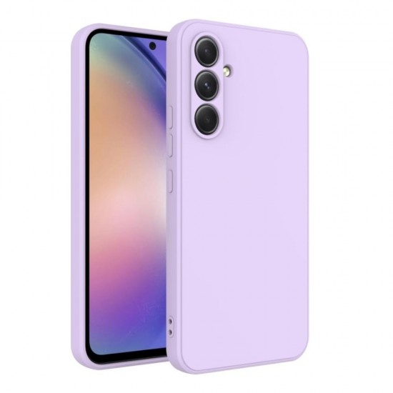 Силиконов кейс iPaky матиран, За Samsung Galaxy S24 (S921B), Лилав от Fonax.bg