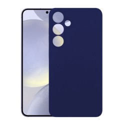 Силиконов кейс iPaky матиран, За Samsung Galaxy S24 (S921B), Тъмносин