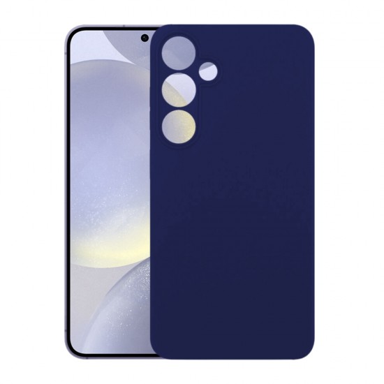 Силиконов кейс iPaky матиран, За Samsung Galaxy S24 (S921B), Тъмносин от Fonax.bg