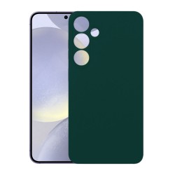 Силиконов кейс iPaky матиран, За Samsung Galaxy S24 (S921B), Тъмнозелен