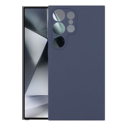 Силиконов кейс iPaky матиран, За Samsung Galaxy S24 Ultra (S928B), Тъмносин