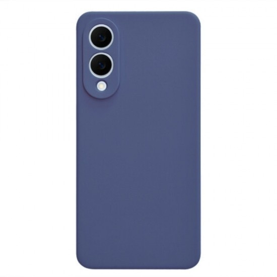 Силиконов кейс iPaky матиран, За Samsung Galaxy S25 Edge, Тъмносин от Fonax.bg