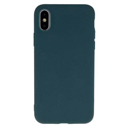 Силиконов кейс iPaky матиран, За Xiaomi 12 Lite, Тъмнозелен от Fonax.bg
