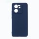 Силиконов кейс iPaky матиран, За Xiaomi 13T/13T Pro, Тъмносин от Fonax.bg