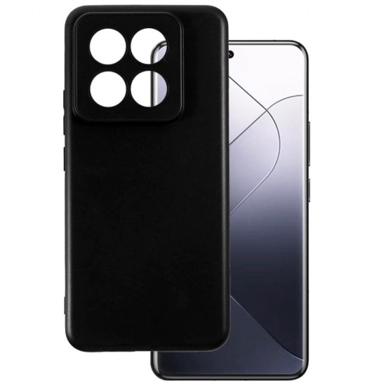 Силиконов кейс iPaky матиран, За Xiaomi 14 5G, Черен от Fonax.bg
