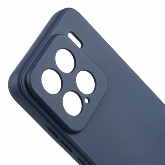 Силиконов кейс iPaky матиран, За Xiaomi 17, Тъмносин