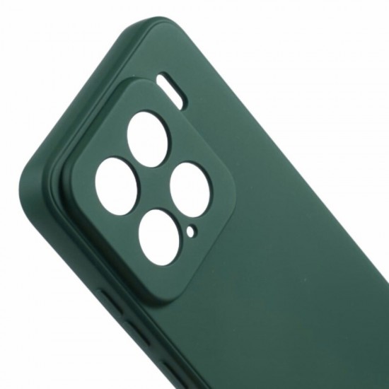 Силиконов кейс iPaky матиран, За Xiaomi 17, Тъмнозелен