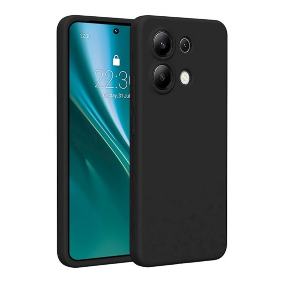Силиконов кейс iPaky матиран, За Xiaomi Redmi 17, Черен