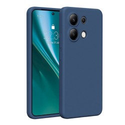 Силиконов кейс iPaky матиран, За Xiaomi Redmi 17, Тъмносин