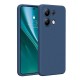 Силиконов кейс iPaky матиран, За Xiaomi Redmi 17, Тъмносин