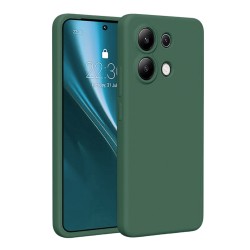 Силиконов кейс iPaky матиран, За Xiaomi Redmi 17, Тъмнозелен