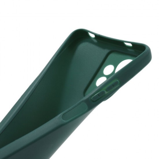Силиконов кейс iPaky матиран, За Xiaomi Redmi Note 12 4G, Тъмнозелен от Fonax.bg