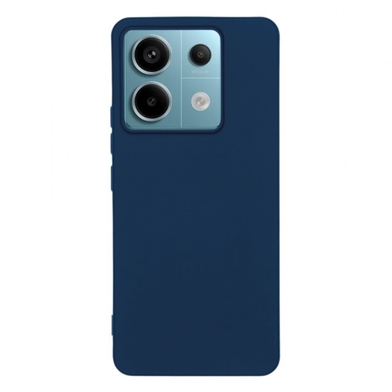 Силиконов кейс iPaky матиран, За Xiaomi Redmi Note 13 Pro 5G, Тъмносин от Fonax.bg