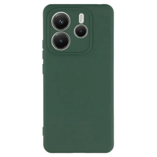 Силиконов кейс iPaky матиран, За Xiaomi Redmi Note 14 5G, Тъмнозелен от Fonax.bg