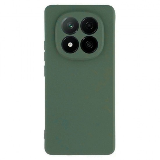 Силиконов кейс iPaky матиран, За Xiaomi Redmi Note 14 Pro 4G, Тъмнозелен от Fonax.bg