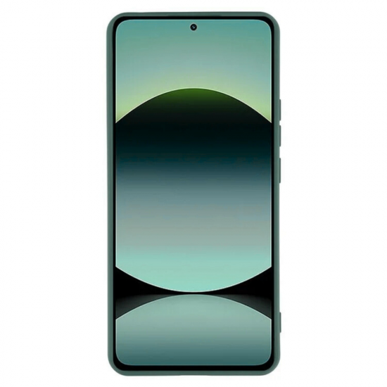 Силиконов кейс iPaky матиран, За Xiaomi Redmi Note 14 5G, Тъмнозелен от Fonax.bg