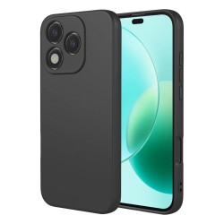 Силиконов кейс iPaky матиран, За Xiaomi Redmi Note 17, Черен