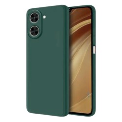 Силиконов кейс iPaky матиран, за Xiaomi Redmi Note 17 Pro Max, тъмнозелен