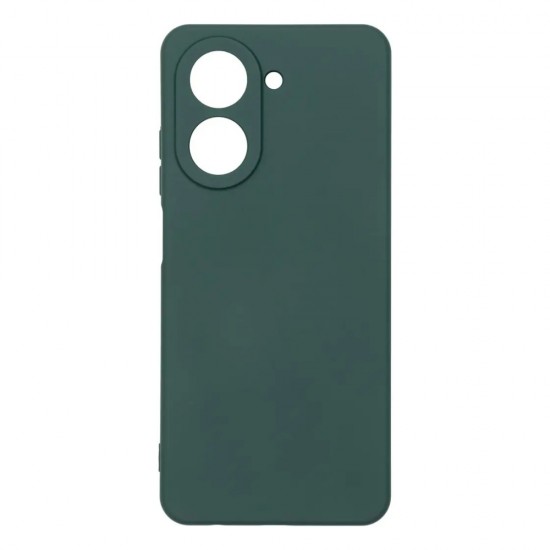 Силиконов кейс iPaky матиран, за Xiaomi Redmi Note 17 Pro Max, тъмнозелен