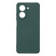 Силиконов кейс iPaky матиран, за Xiaomi Redmi Note 17 Pro Max, тъмнозелен