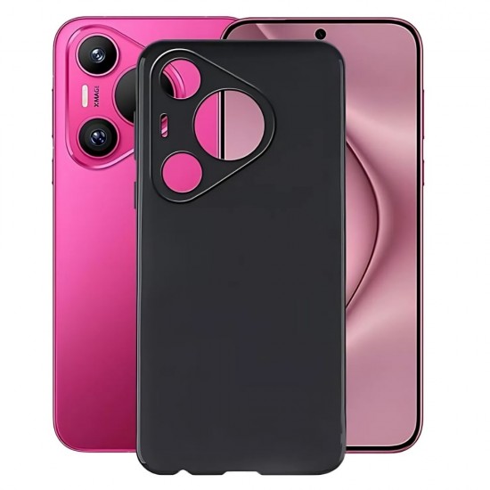 Силиконов кейс iPaky Solid матиран, За Huawei Pura 70, Черен от Fonax.bg