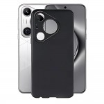 Силиконов кейс iPaky Solid матиран, За Huawei Pura 70 Pro, Черен