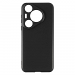 Силиконов кейс iPaky Solid матиран, За Huawei Pura 70 Pro, Черен
