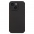 Силиконов кейс iSili Case за iPhone 15 Pro (6.1), Черен