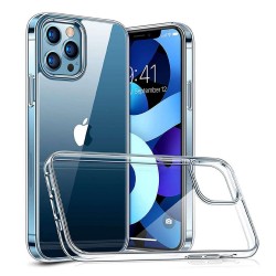 Силиконов кейс MBX 1.8-2mm, За iPhone 13 Pro Max (6.7), Прозрачен