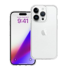 Силиконов кейс MBX 1.8-2mm, За iPhone 15 Pro (6.1), Прозрачен