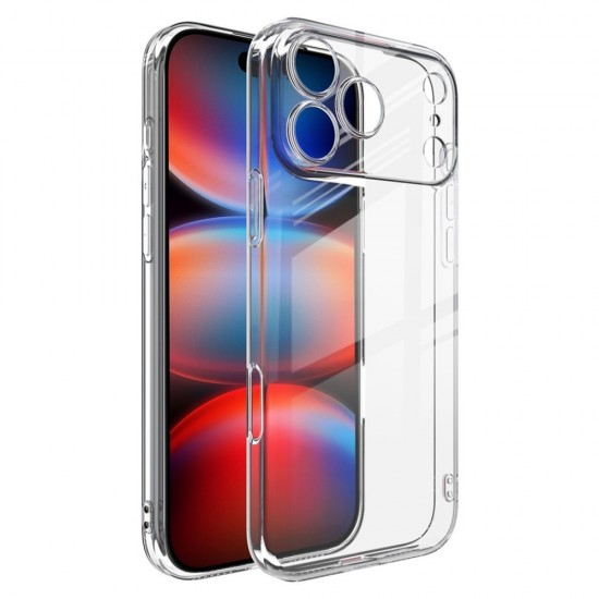 Силиконов кейс MBX 2mm, За iPhone 17 Pro Max (6.9), Прозрачен от Fonax.bg